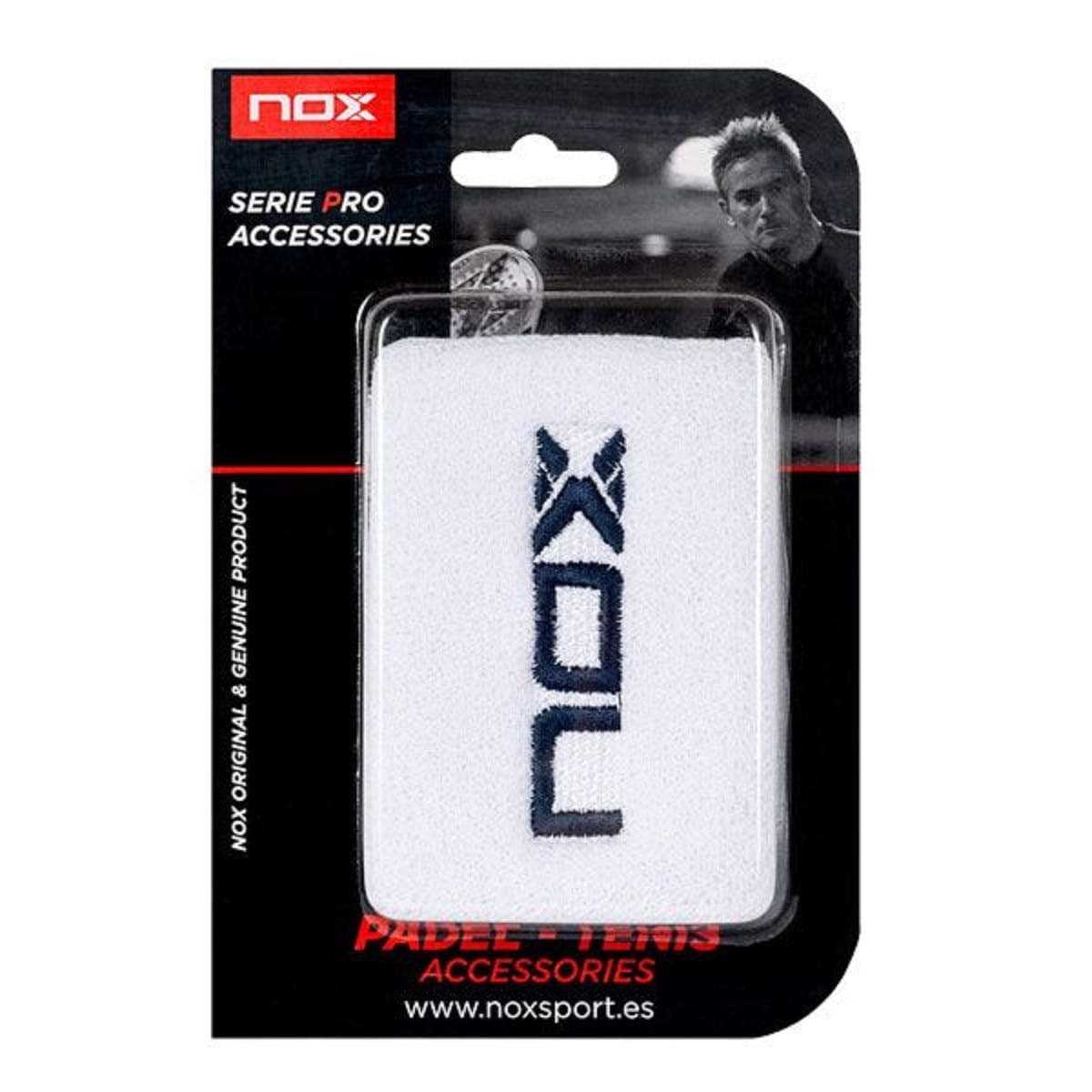 Wristband Nox Blister White 2 Pcs Wristblam2pcs
