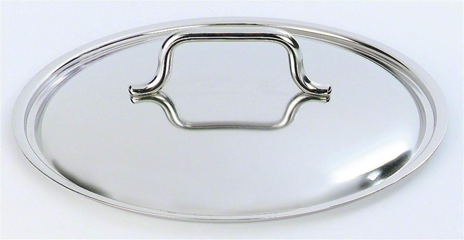 Coperchio in acciaio inox inox, linea Apollo, diam. 22cm