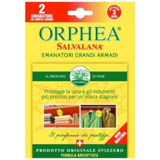 Orphea Salvalana Emanatore Per Grandi Armadi 2 Pezzi Al Profumo Di Fiori