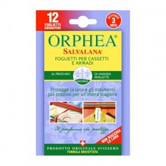 Orphea Salvalana Foglietti Per Cassetti E Armadi Al Profumo Di Lavanda Maillette 12 Foglietti