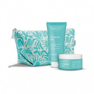 Pupa Oceanian Spa - Scrub Detergente 250 Ml + Latte Doccia Nutriente 300 Ml + Pochette