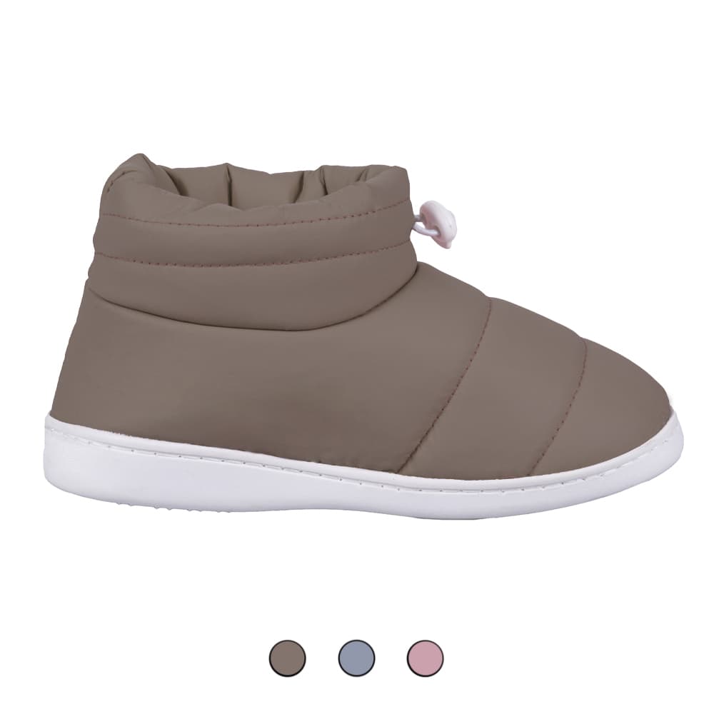 <p>Pantofole donna invernali a stivaletto, Piuma</p>