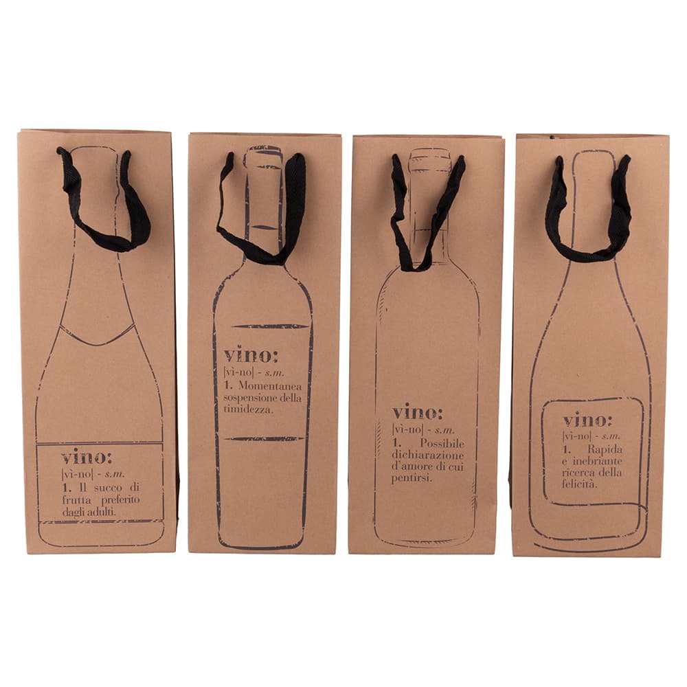 <p>Busta regalo in carta per bottiglia vino, Victionary</p>
