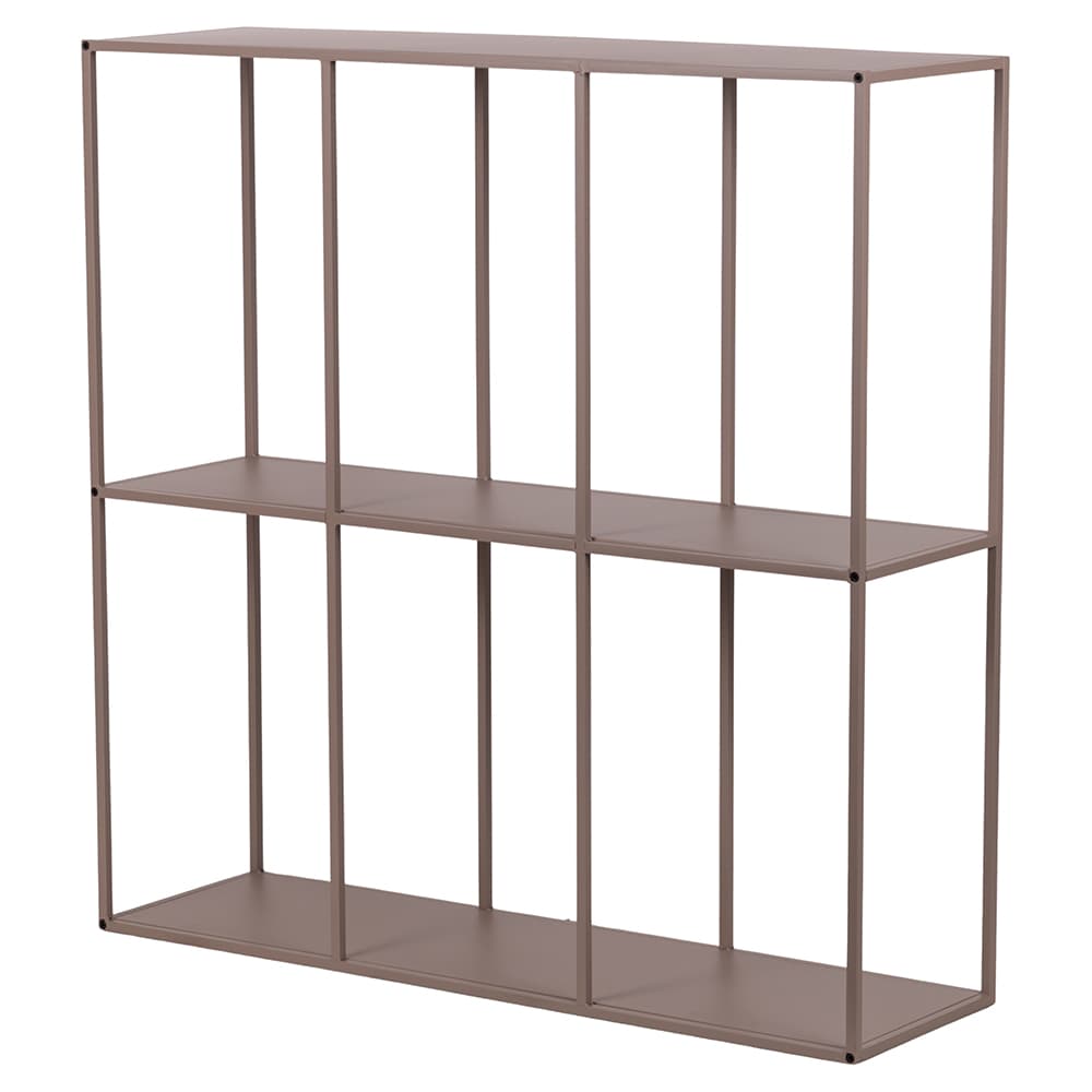 <p>Scaffale/libreria 3 ripiani tortora Esté</p>
