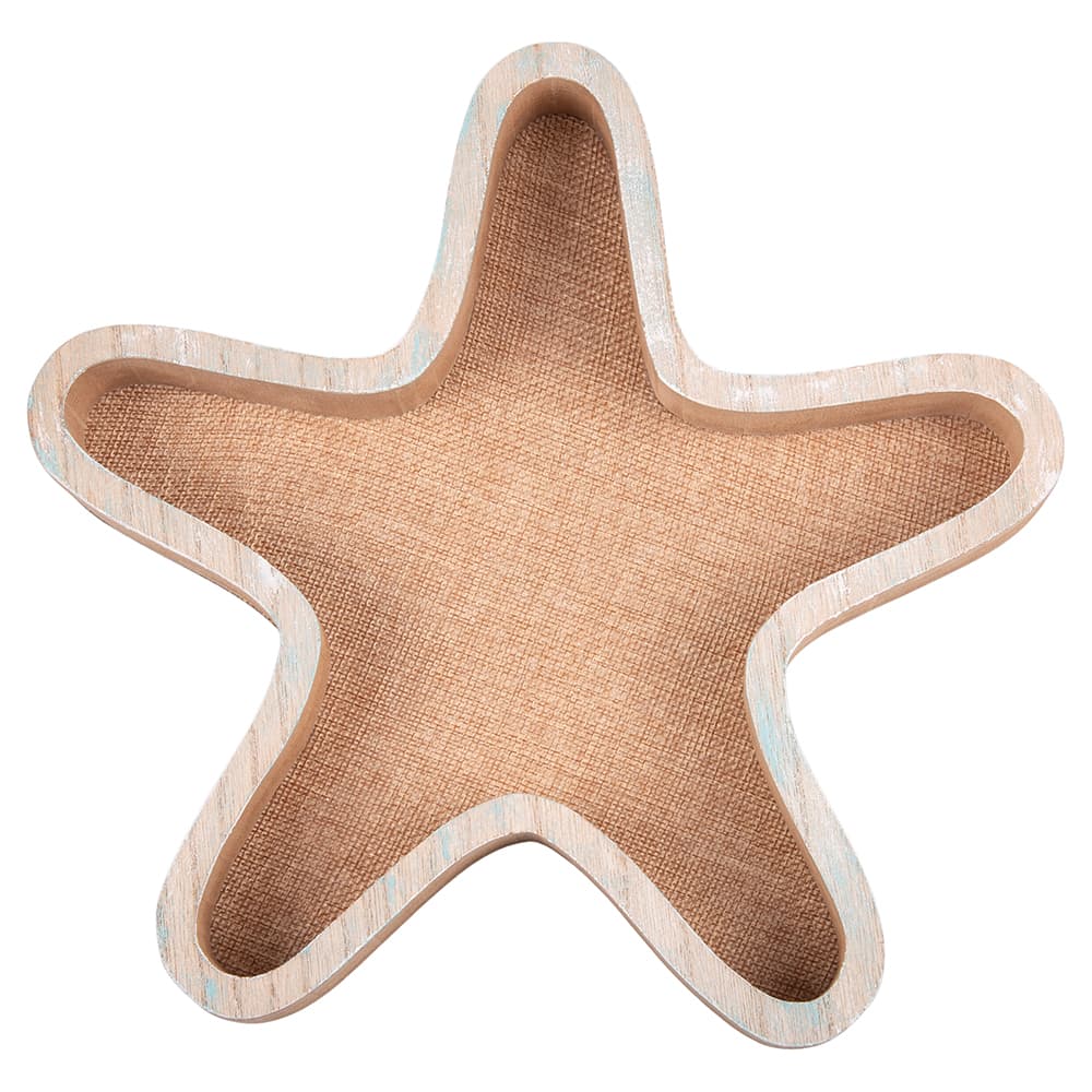 <p>Stella marina svuota tasche/appendino in legno mdf, Ocean</p>