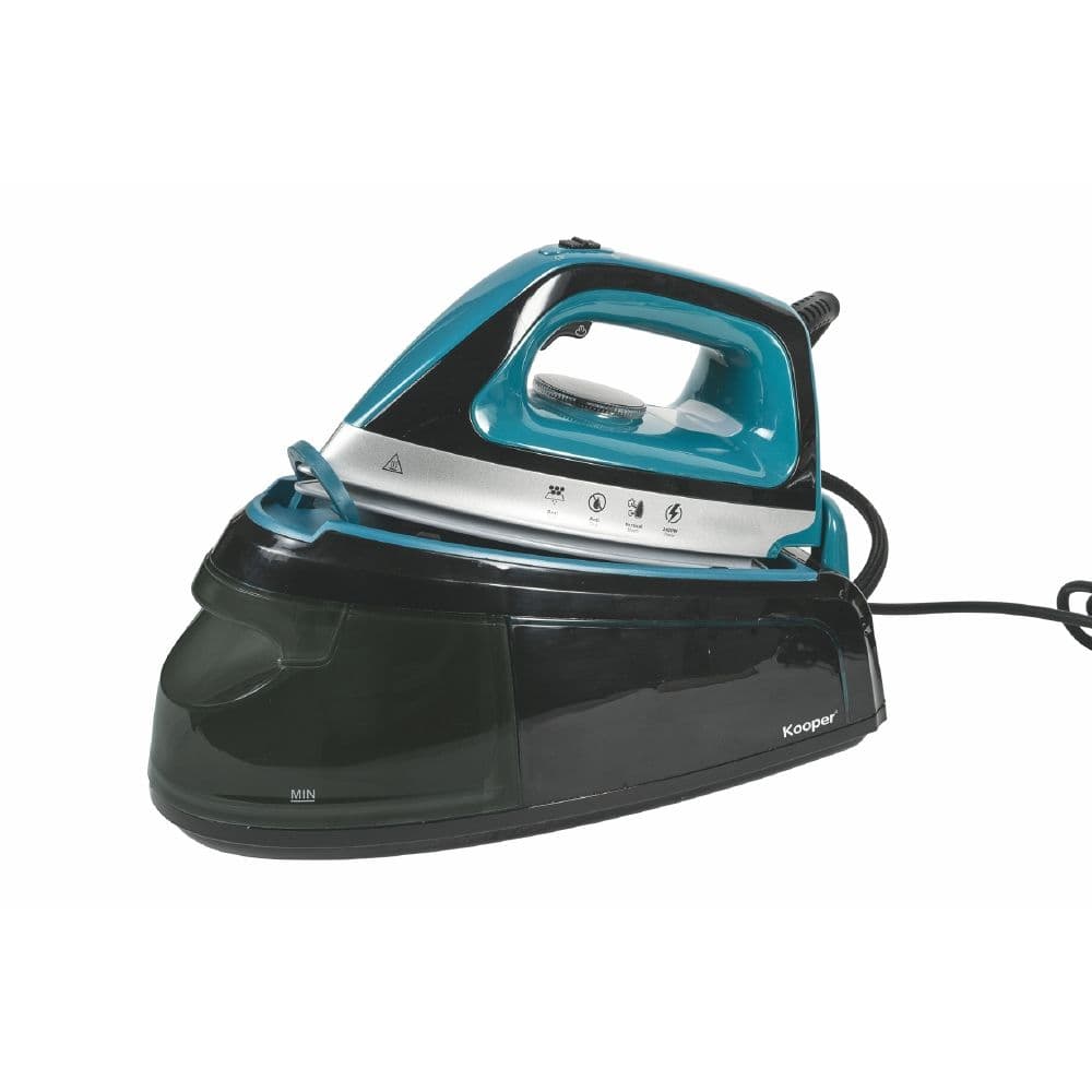 <p>Ferro da stiro a caldaia ricarica continua 2400 W, ottanio, Skyfall Vapor Kooper</p>