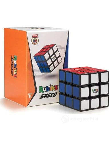 Rubik's speed 3x3 magnetico, il cubo di rubik's originale per speed cuber, rompicapo adatto a bambini e adulti, 8+ anni