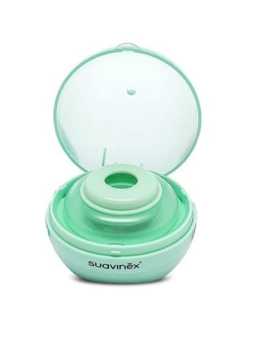 Suavinex duccio - sterilizzatore portatile per succhietti a luce uv, usb e batterie, acqua marina