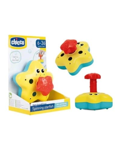 Chicco gioco stella marina trottolina 6-36 mesi - divertimento interattivo per i più piccoli