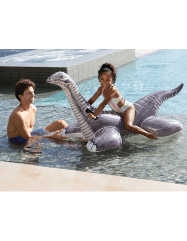 Cavalcabile brontosauro intex 178x94 cm, gonfiabile per bambini, resistente e sicuro, perfetto per mare e piscina