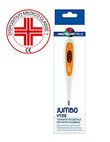 Master-aid tech termo jumbo - termometro digitale con punta flessibile