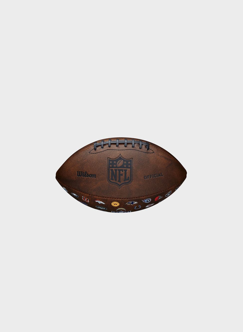 PALLONE NFL OFF THROWBACK 32 TEAM LOGO