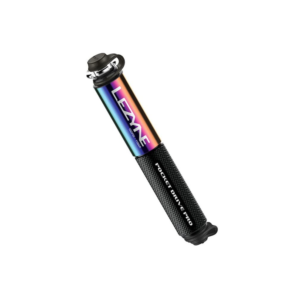 Lezyne Mini Pompa Bici Pocket Drive Pro Neo Metellic Nero TU