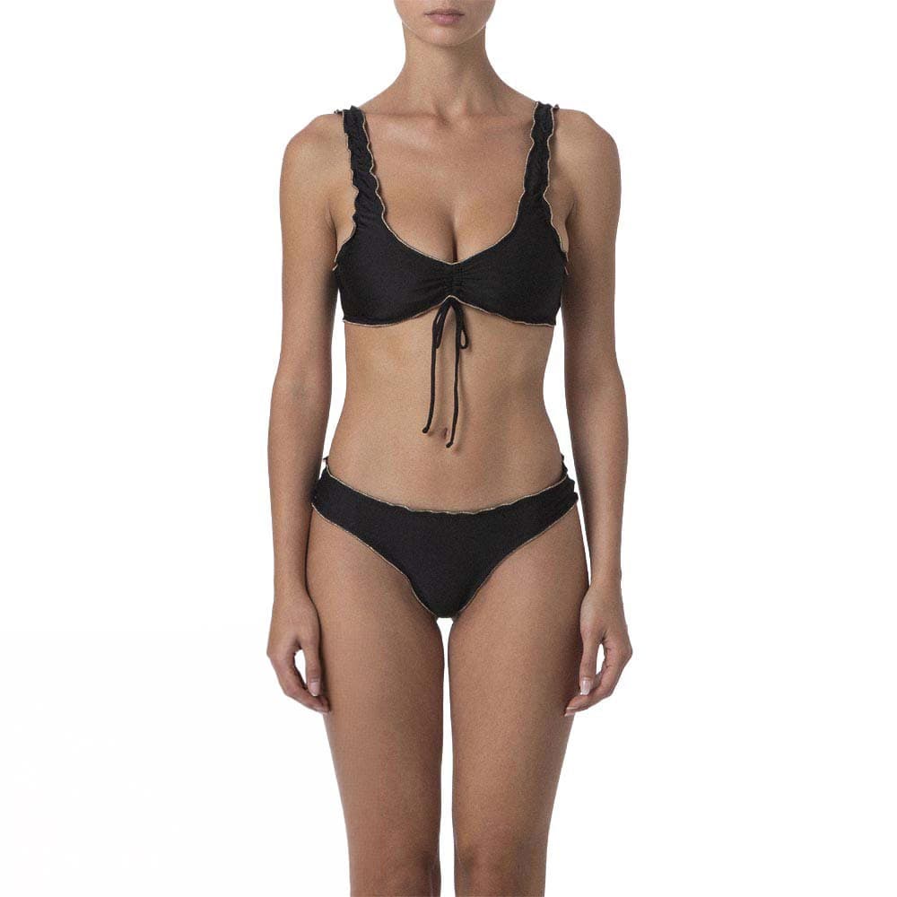 Effek Bikini Bralette Nero Oro Nero Donna L