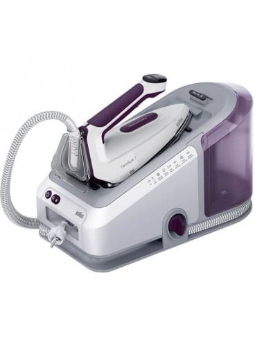 Braun IS7266VI Ferro da Stiro 2700 W Piastra in EloxalPlus soleplate Viola