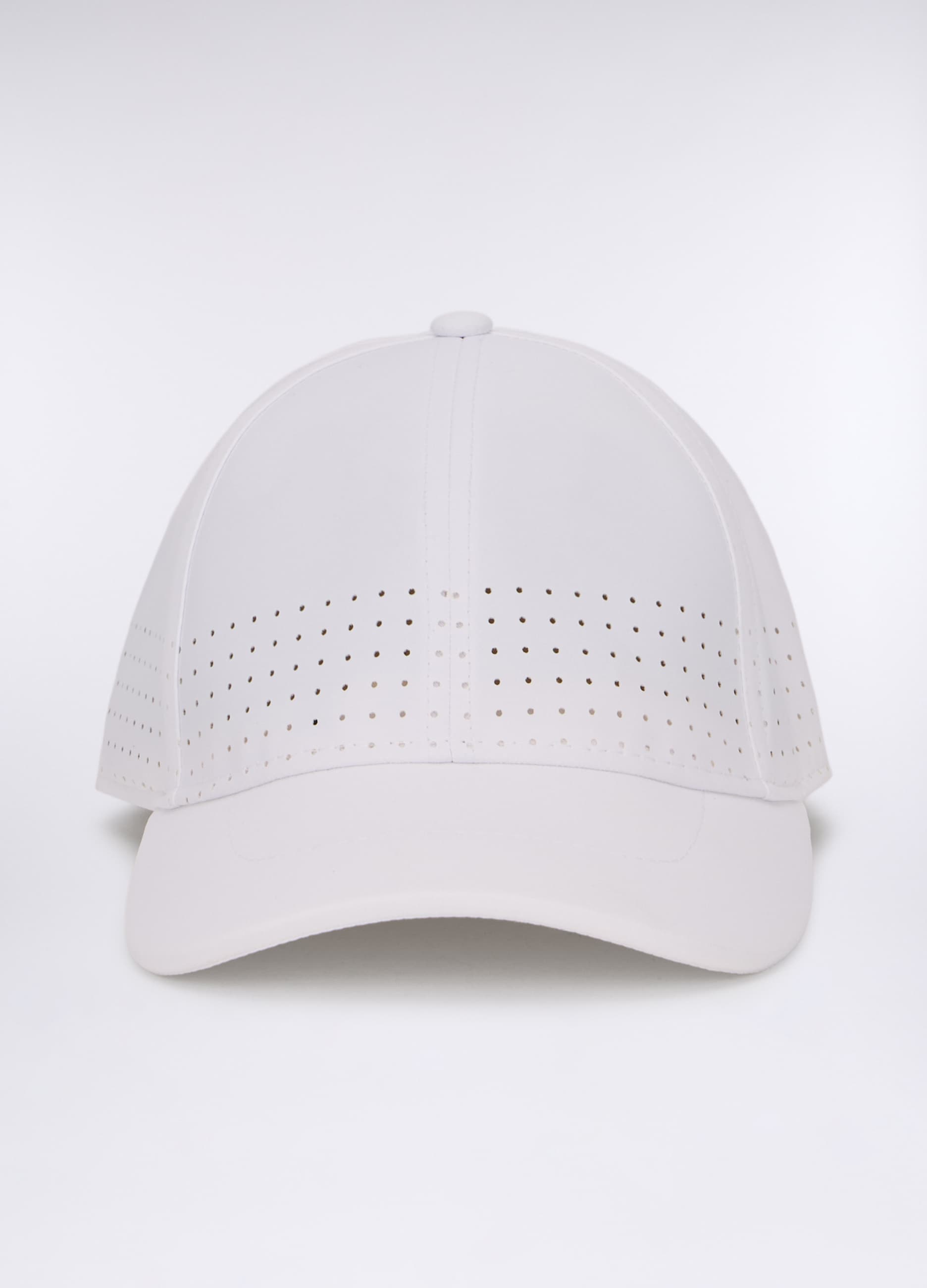 Upim, Cappello Baseball Traforato Uomo, Bianco ottico, Taglia: ONE SIZE