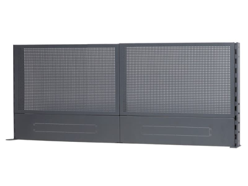 Parete attrezzata a 2 pannelli Beta C58K/2PF-1,6M per banchi componibili C58BC da 160cm