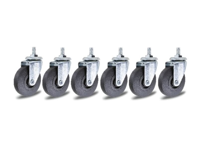 Ruote di ricambio Beta 3002/RLS per lettini sottomacchina (6pz)