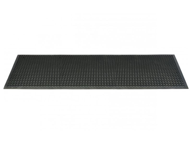 Tappeto antifatica forato Carvel 90x300cm in gomma con bordi smussati per ambienti umidi