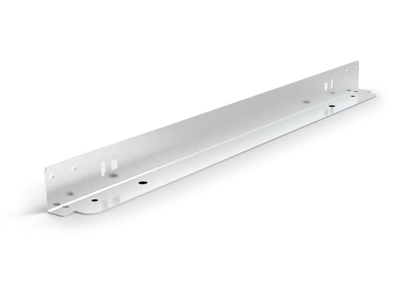 Traverso da parete con fermo Fami 601x42x88mm per scaffalature Visual Box Classic