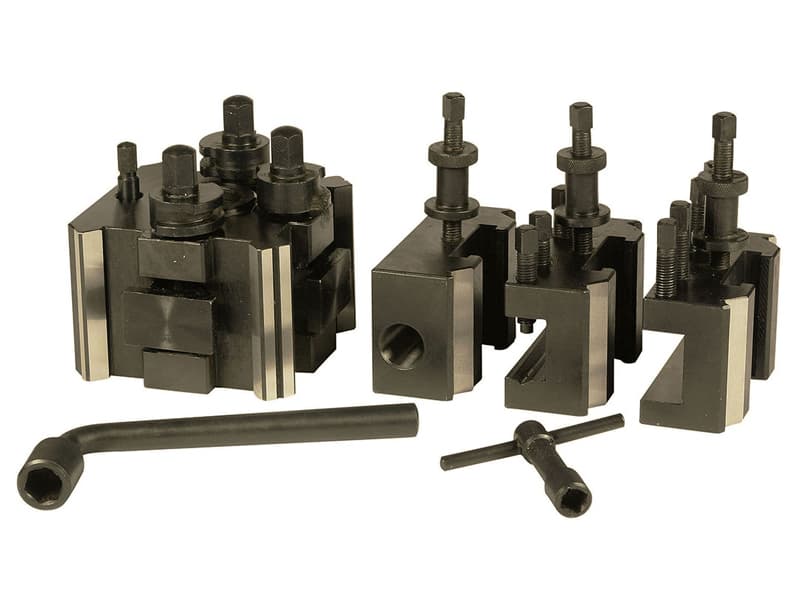 Torretta portautensili a cambio rapido LTF 170x170mm per torni con altezza punte 300-400mm