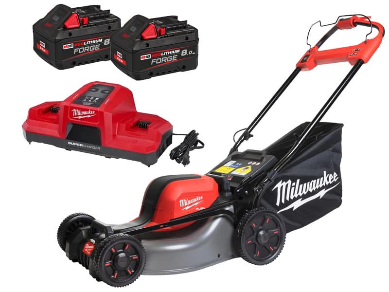 Tosaerba semovente a doppia batteria Milwaukee M18 Fuel F2LM46 taglio 46cm in Kit