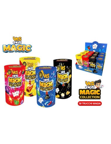 Yes Toys - Magic Collection Tubo 50 Trucchi 4 Ass