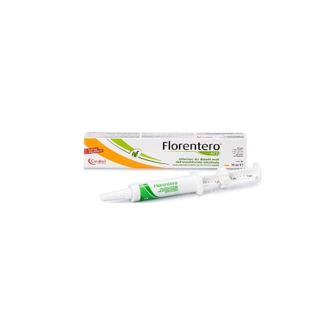 Candioli - FLORENTERO ACT SIRINGA DOSATRICE 15 ML PASTA PER CANI E GATTI